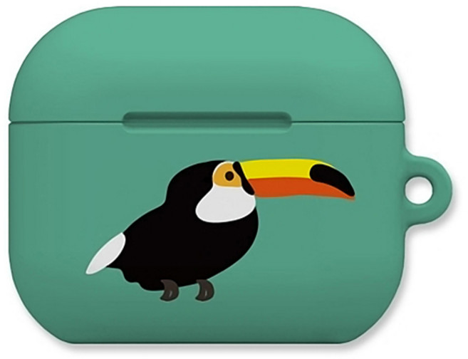 워너프 몬드 에어팟 4 하드 케이스, 에어팟4, 심플애니멀 토코투칸, 1개