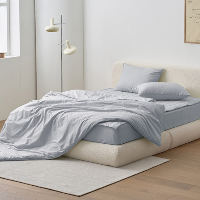 아망떼 수퍼코튼 60수 고밀도 면 차렵이불 베개 세트