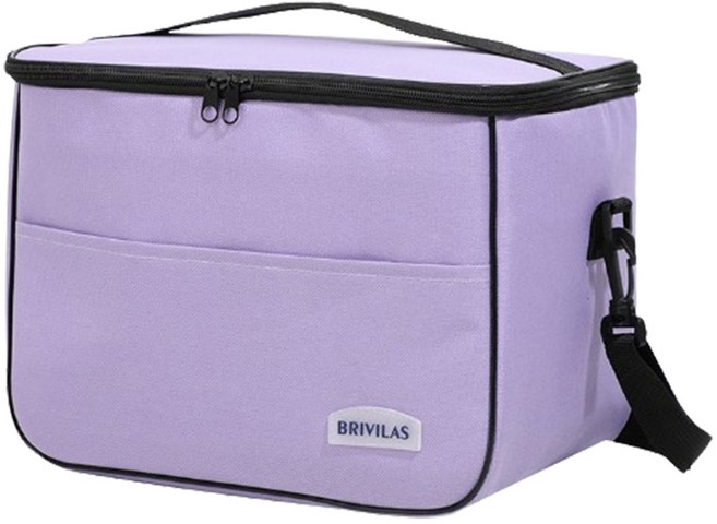 브리빌라스 타미나요 다용도 보온 보냉 쿨러백, 퍼플, 1개