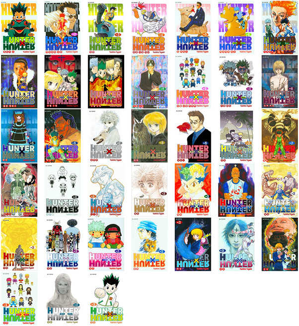 헌터x헌터 1~38권 세트 전 38권, 학산문화사, Yoshihiro Togashi