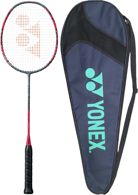 YONEX 羽球拍 ARCSABER 11 PLAY + 基本球線 + 全拍套組合, 1套