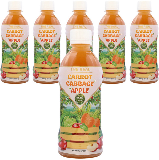 파모빗 찐 CCA 착즙 주스, 6개, 350ml