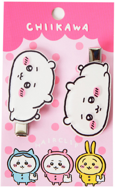 치이카와 누워있는 머리핀 세트