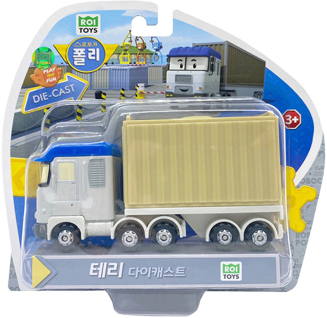로이토이즈 로보카폴리 테리 다이캐스트, 혼합색상, 1개