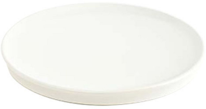 에라토 소이 디저트 원형 굽접시, 1개, 화이트