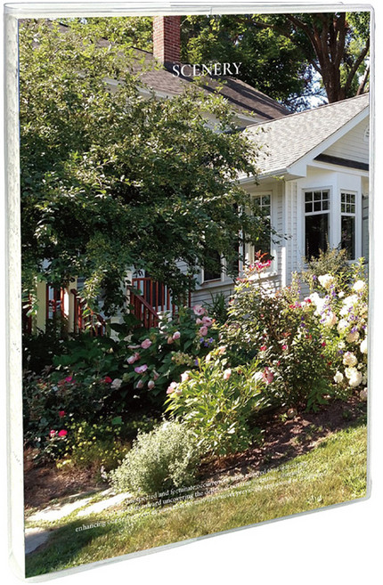 리코즈 A5 시너리 포토 만년형 다이어리 + PVC 커버 세트, 플라워가든, 1세트