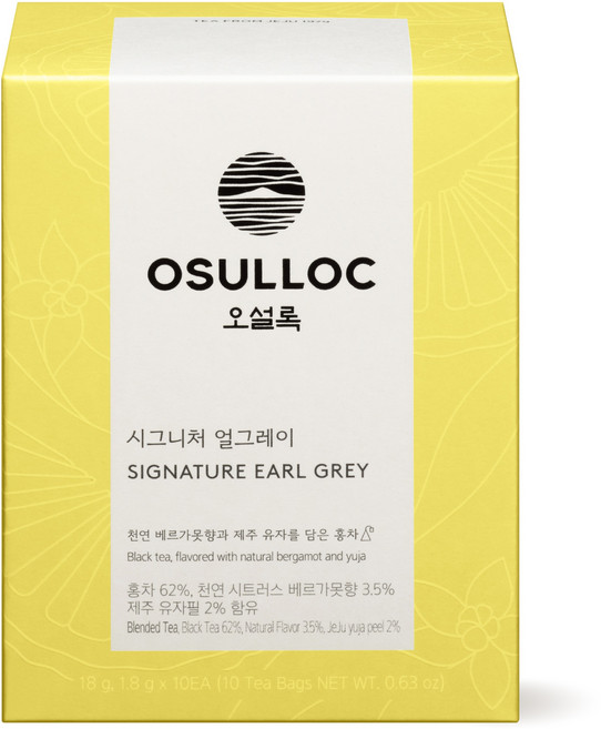 오설록 시그니처 얼그레이, 1.8g, 10개입, 1개