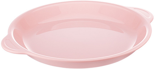 에디슨 아동용 에코젠 플레이트, 핑크, 1개