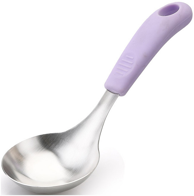 뉴비아 스테인리스 304 미니 국자, 퍼플, 1개