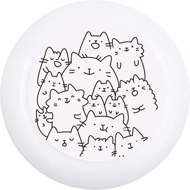 비투윈 재밌는 원반던지기, 275 스케치 고양이, 1개