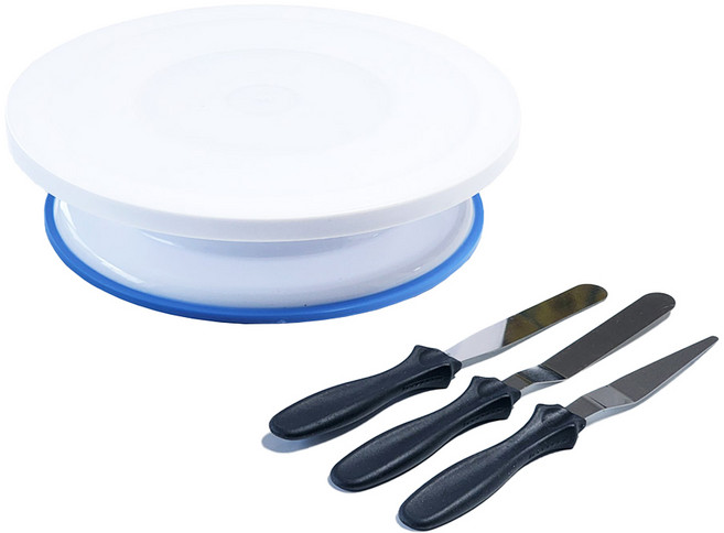 베스톰 케이크 돌림판 4종 세트, 1세트