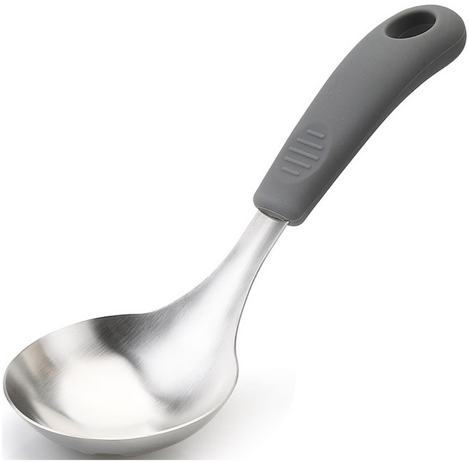 뉴비아 스테인리스 304 미니 국자, 그레이, 1개