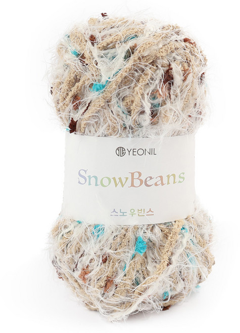 연일섬유 브랜드얀 스노우빈스 08번 라떼 폼폼(1볼), 8 라떼 폼폼, 1개