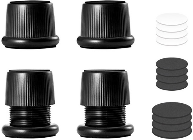 칼딘 커피머신 높이조절 레그, 블랙, 4개