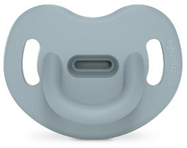 스와비넥스 유아용 컬러 에센스 올실리콘 아나토미컬형 쪽쪽이, 2단계(6개월이상), 블루, 1개 - 쿠팡
