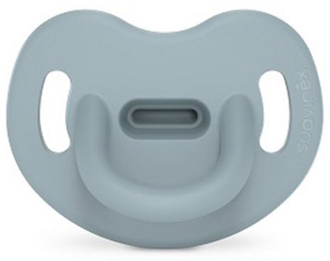 스와비넥스 유아용 컬러 에센스 올실리콘 아나토미컬형 쪽쪽이, 1단계(0~6개월), 블루, 1개