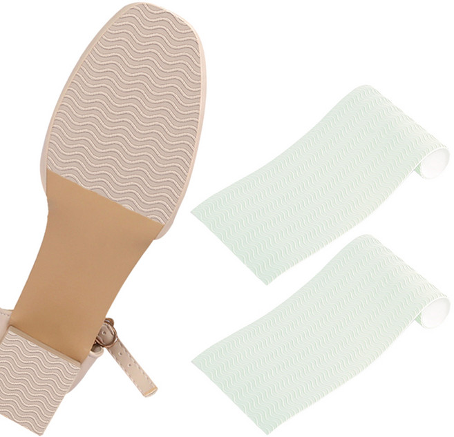 JUSTPICK 잘라쓰는 구두 미끄럼방지 패드, 투명, 2개