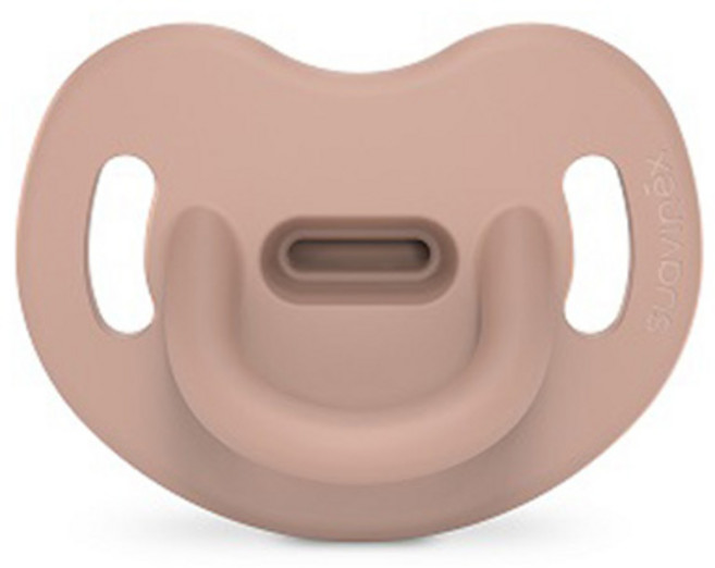 스와비넥스 유아용 컬러 에센스 올실리콘 아나토미컬형 쪽쪽이, 1단계(0~6개월), 누디핑크, 1개