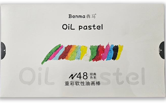 아트모아 전문가용 소프트 오일 파스텔 세트, 1세트, 48색