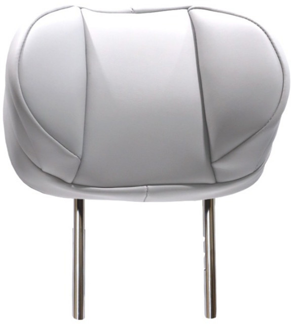 에제스 EV3 전용 2열 차량용 헤드레스트 목쿠션, 1개, 라이트그레이