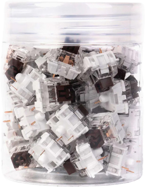 Keychron K Pro 軸體 45顆, 混合色, G222, 茶軸