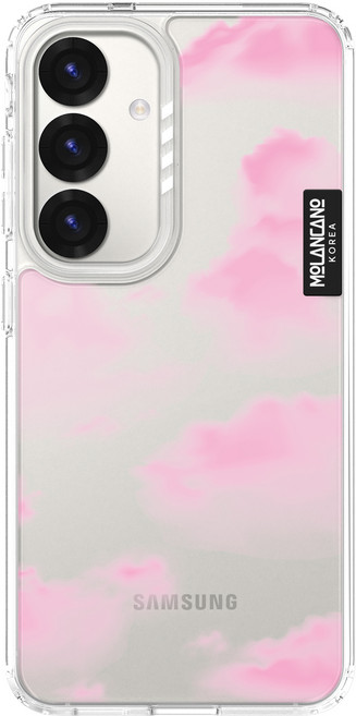 모란카노 갤럭시 크리스탈 투명 레이어드 디자인 휴대폰 케이스