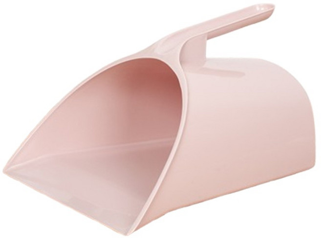 탑피아 간편 심플 쓰레받기, 핑크, 1개