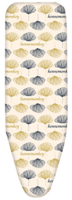 소니오 순면 베이직 다리미판 커버 110 x 34 cm, 03 리프, 1개