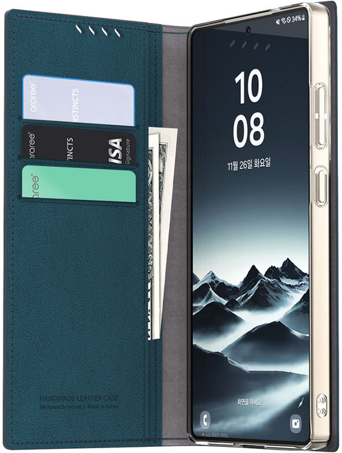 아라리 머스탱 다이어리 휴대폰 케이스