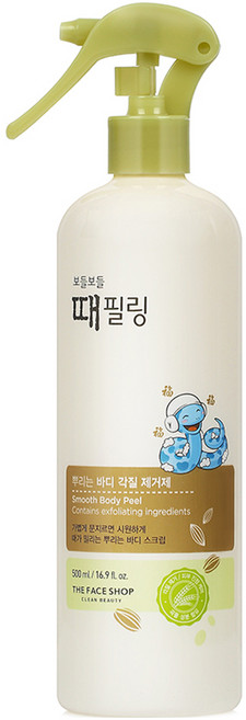 THE FACE SHOP 菲詩小舖 柔滑去角質身體磨砂膏, 500ml, 1個