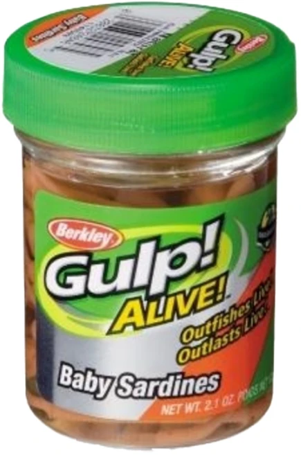 버클리 걸프얼라이브 베이비사딘 병타입, 반짝이흰색, 50g, 1개 - 쿠팡