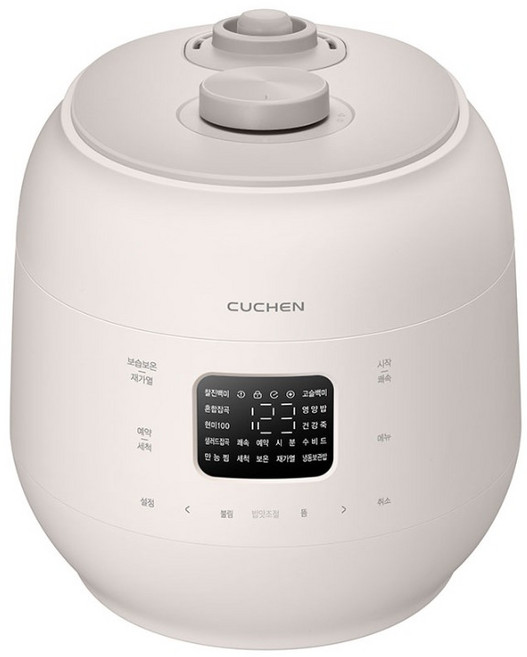 쿠첸 더핏 전기 압력밥솥 10인용, CRS-FWK1041I, 아이보리