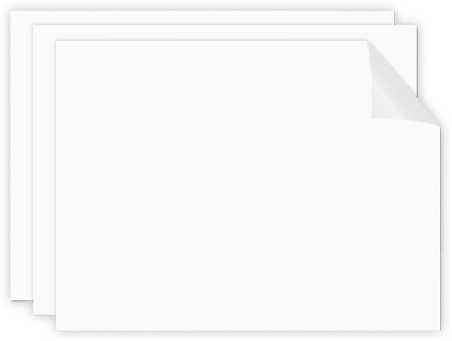 두문 붙였다 뗐다 썼다 지웠다 점착 화이트보드 시트 3p, 리무버블 점착 시트