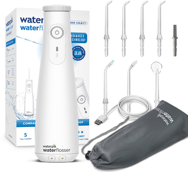 워터픽 코드레스 셀렉트 구강세정기 + 팁 세트, WF-10K, 혼합색상