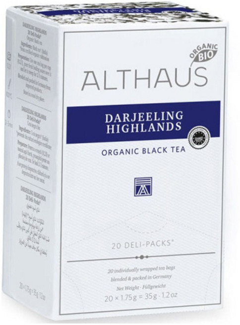 알트하우스 유기농 다즐링 하이랜드 홍차 델리팩, 1.75g, 20개입, 1개
