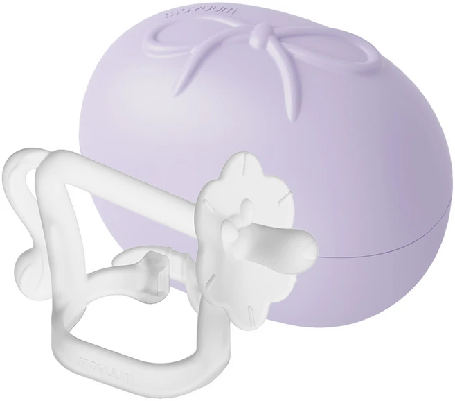 모윰 유아용 스타터 사자 치발기 세트, 치발기 + 케이스, 퓨어네츄럴, 1세트 - 쿠팡