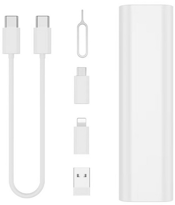 뉴클 멀티 케이블 키트, 화이트, 1개