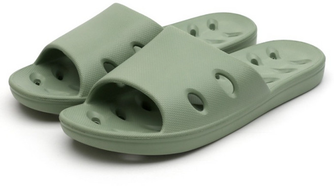 NASSAU 모던 물빠짐 욕실화, 민트, 1개