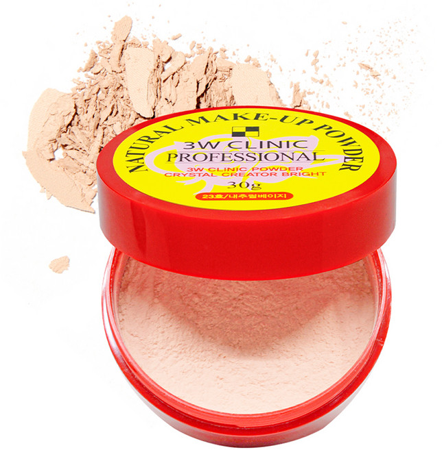 도도 3W 클리닉 내추럴 메이크업 파우더 30g, 23호 내추럴 베이지, 1개