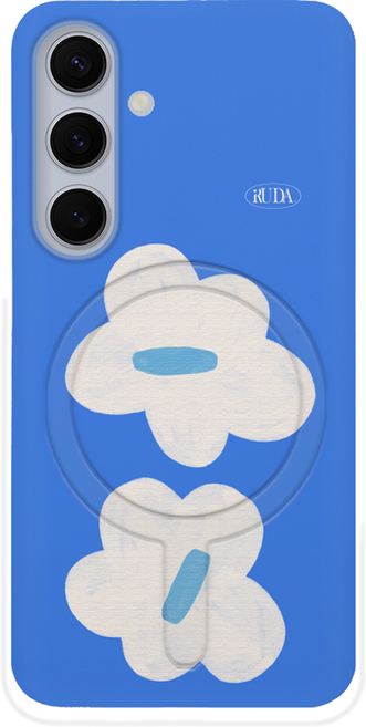 이루다 컬러 플라워 맥세이프 하드 휴대폰 케이스