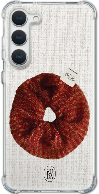 이루다 코지 니트 투명 범퍼 젤리 휴대폰 케이스