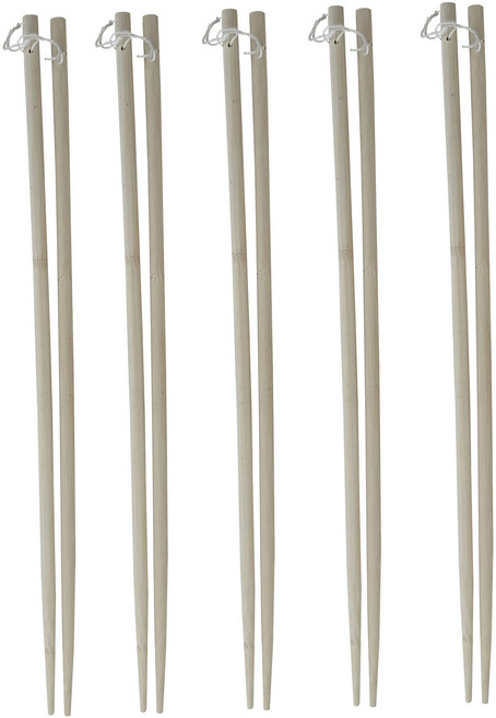 다인네 대나무 튀김 젓가락, 5개