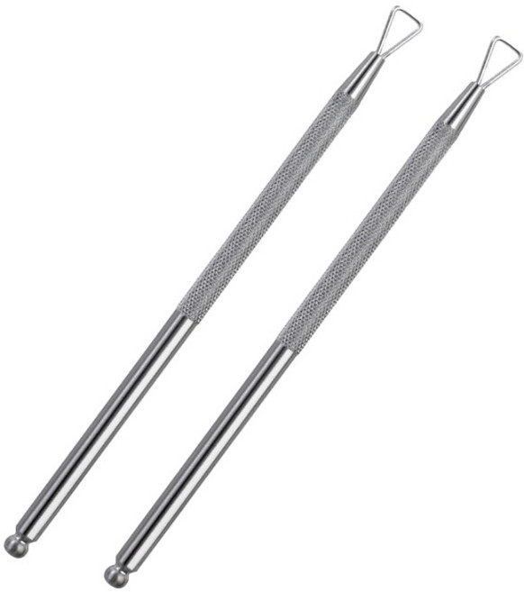 마다꾸미 복권 긁긁이 컬러 스크래퍼, 실버 단색, 2개