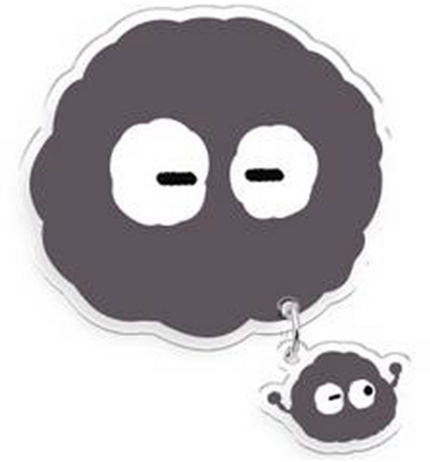 트라이코지 무빙 체인지톡 몽몽 미니미 그레이, 혼합색상, 1개