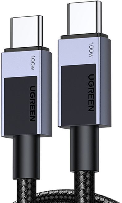 유그린 C타입-C타입 프리미엄 100W PD 고속충전 케이블, 혼합색상, 1개, 2m