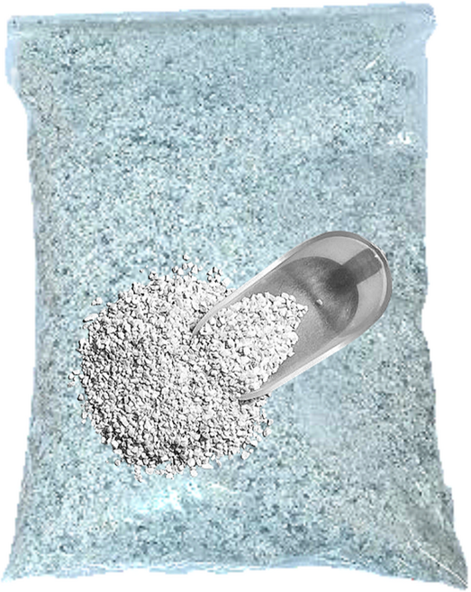 마사토 자갈 백색 소립 10L, 6kg, 1개