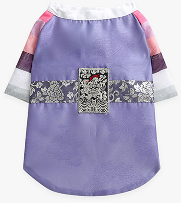 이츠독 강아지 도담 왕자 한복, 혼합색상, 1개