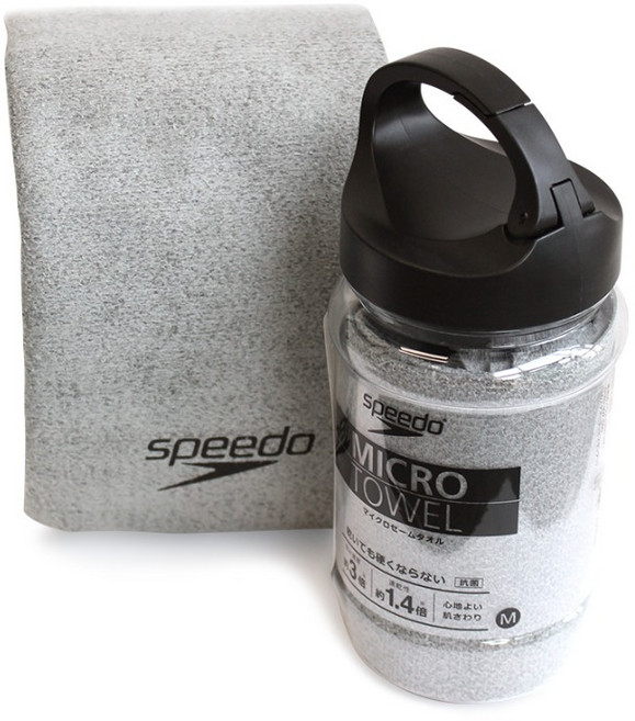 스피도 습식타올 M SE62003, 1개, 그레이