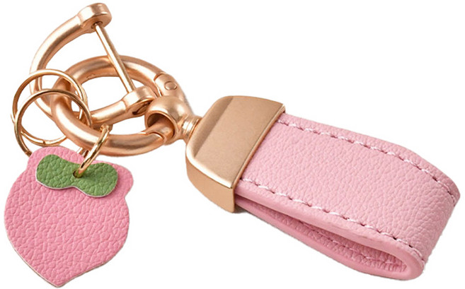 워너프 포인트 키링 키체인 스트랩 악세서리, 핑크, 1개