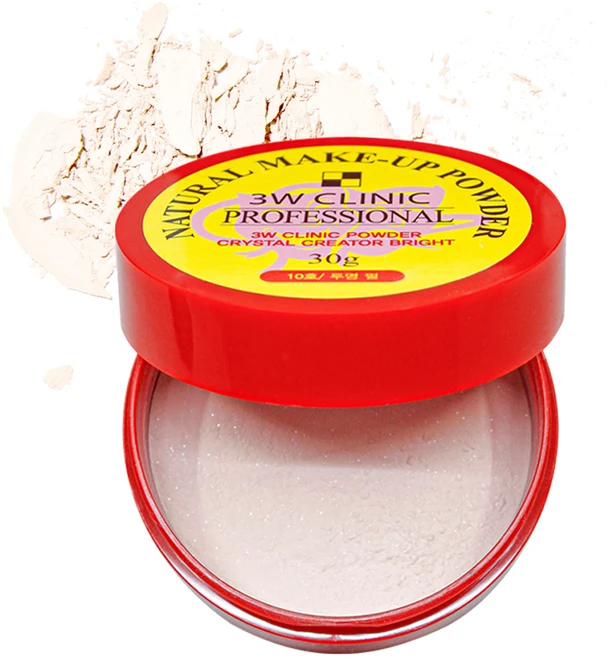 도도 3W 클리닉 내추럴 메이크업 파우더 30g, 10호 투명 펄, 1개 - 쿠팡